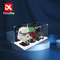 Display King - Acrylic display case with screw for LEGO® Star Wars helmets 75274+75276+76277
