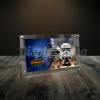 Display King - Acrylic photo frame for Lego Stormtrooper Helmet 75276
