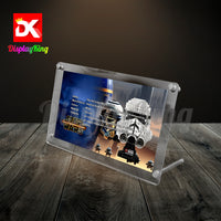 Display King - Acrylic photo frame for Lego Stormtrooper Helmet 75276
