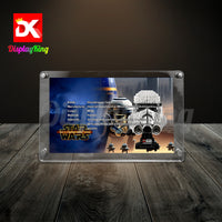 Display King - Acrylic photo frame for Lego Stormtrooper Helmet 75276
