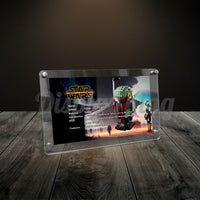 Display King - Acrylic photo frame for Lego Boba Fett Helmet 75277
