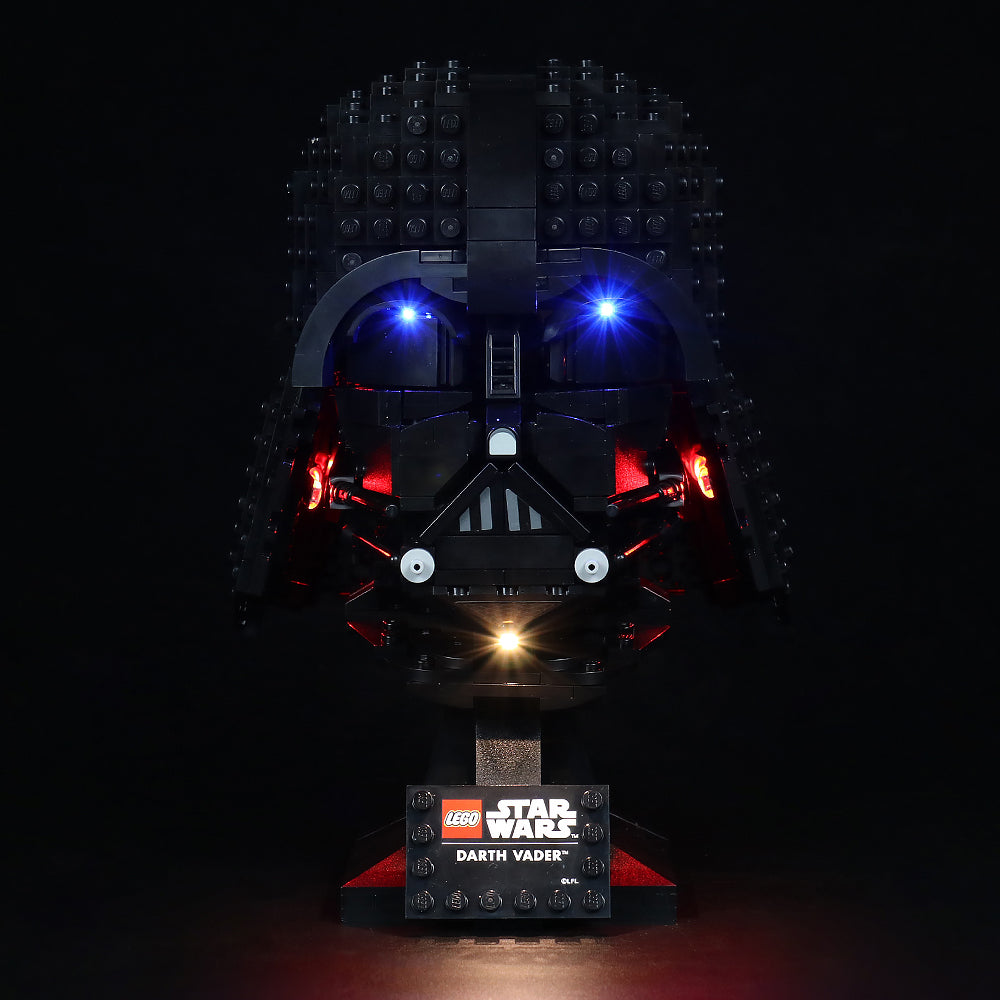Brick Shine GC Light Kit for LEGO® Star Wars Darth Vader Helmet 75304