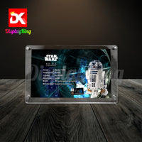 Display King - Acrylic photo frame for Lego Star Wars R2-D2 75308
