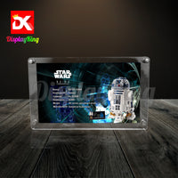 Display King - Acrylic photo frame for Lego Star Wars R2-D2 75308
