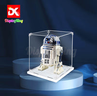 Display King - Acrylic display case with screw for LEGO® Star WarsR2-D2 75308
