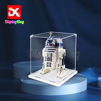 Display King - Acrylic display case with screw for LEGO® Star WarsR2-D2 75308