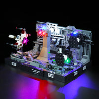 Brick Shine  GC Light Kit for LEGO® Death Star Trench Run Diorama 75329
