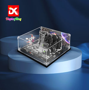 Display King - Acrylic display case with screw for LEGO®Death Star Trench Run Diorama 75329