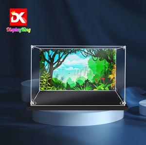 Display King -Acrylic display case with screw for LEGO® Dagobah Jedi Training Diorama 75330