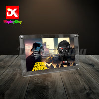 Display King - Acrylic photo frame for Lego Dark Trooper Helmet 75343
