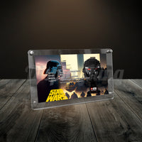 Display King - Acrylic photo frame for Lego Dark Trooper Helmet 75343
