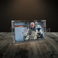 Display King - Acrylic photo frame for Lego Captain Rex Helmet 75349
