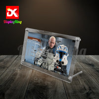 Display King - Acrylic photo frame for Lego Captain Rex Helmet 75349
