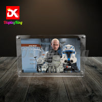 Display King - Acrylic photo frame for Lego Captain Rex Helmet 75349
