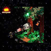 Brick Shine -  Light Kit for LEGO® Endor Speeder Chase Diorama 75353