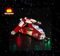 Brick Shine -  Light Kit for  LEGO® Coruscant Guard Gunship 75354
