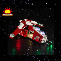 Brick Shine -  Light Kit for  LEGO® Coruscant Guard Gunship 75354