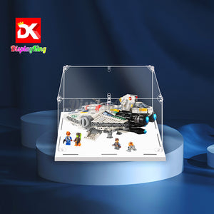 Display King - Acrylic display case for LEGO® Ghost & Phantom II 75357 3mm Thickness dust-Free and Crystal Clear Display case with Screw