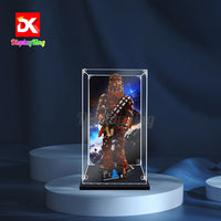 Display King - Acrylic display case for LEGO® Chewbacca 75371 3mm Thickness dust-Free and Crystal Clear Display case with Screw
