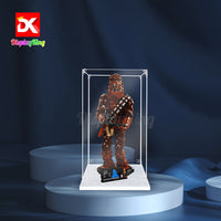 Display King - Acrylic display case for LEGO® Chewbacca 75371 3mm Thickness dust-Free and Crystal Clear Display case with Screw
