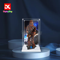 Display King - Acrylic display case for LEGO® Chewbacca 75371 3mm Thickness dust-Free and Crystal Clear Display case with Screw
