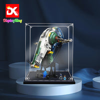 Display King -Acrylic display case with screw for LEGO® Jango Fett's Firespray-Class Starship 75409

