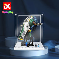 Display King -Acrylic display case with screw for LEGO® Jango Fett's Firespray-Class Starship 75409
