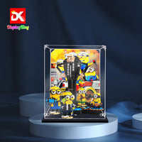 Display King -Acrylic display case with screw for LEGO® Brick-Built Gru and Minions 75582
