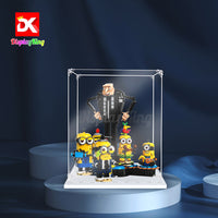 Display King -Acrylic display case with screw for LEGO® Brick-Built Gru and Minions 75582
