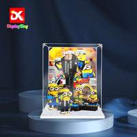 Display King -Acrylic display case with screw for LEGO® Brick-Built Gru and Minions 75582
