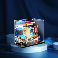 Display King -Acrylic display case with screw for LEGO® The Going Merry Pirate Ship 75639
