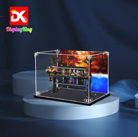 Display King - Acrylic  display case with screw for LEGO® The Stranger thing Upside Down 75810
