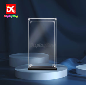 Display King - Acrylic display case for LEGO® l am Groot 76217 3mm Thickness dust-Free and Crystal Clear Display case with Screw