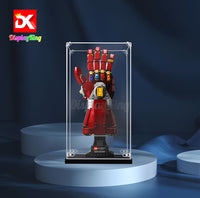 Display King - Acrylic  display case with screw for LEGO® Nano Gauntlet 76223
