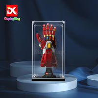 Display King - Acrylic  display case with screw for LEGO® Nano Gauntlet 76223