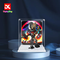 Display King - Acrylic display case for LEGO® Venomized groot 76249 3mm Thickness dust-Free and Crystal Clear Display case with Screw
