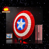 Brick Shine -  Light Kit for  LEGO® Captain America's Shield 76262