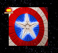 Brick Shine -  Light Kit for  LEGO® Captain America's Shield 76262
