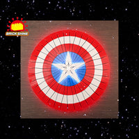 Brick Shine -  Light Kit for  LEGO® Captain America's Shield 76262