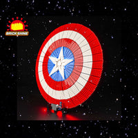 Brick Shine -  Light Kit for  LEGO® Captain America's Shield 76262