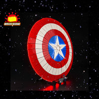 Brick Shine -  Light Kit for  LEGO® Captain America's Shield 76262