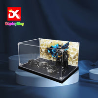 Display King - Acrylic display case with screw for LEGO® Batman Construction Figure and theBat-Pod Bike 76273
