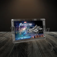 Display King - Acrylic photo frame for Lego The Avengers Helicarrier 76295
