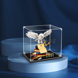 Display King - Acrylic display case with screw for LEGO® Hogwarts Icons - Collectors' Edition 76391