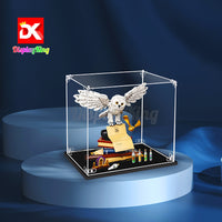 Display King - Acrylic display case with screw for LEGO® Hogwarts Icons - Collectors' Edition 76391
