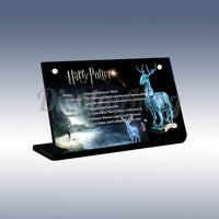 Display King - Acrylic display plaque for Lego Expecto Patronum 76414
