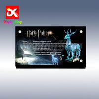 Display King - Acrylic display plaque for Lego Expecto Patronum 76414
