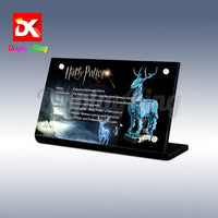 Display King - Acrylic display plaque for Lego Expecto Patronum 76414
