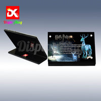 Display King - Acrylic display plaque for Lego Expecto Patronum 76414
