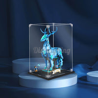 Display King -Acrylic display case with screw for LEGO® Expecto Patronum 76414
